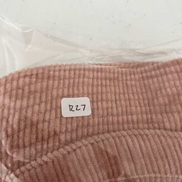 Urban Outfitters Bucket Hat Pink Corduroy One Size - Picture 6 of 6